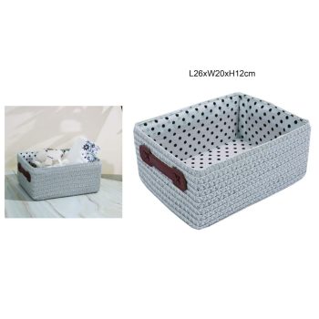 TÁROLÓKOSÁR PP 26CMX20CMX12CM