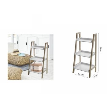 TÁROLÓÁLLVÁNY 3-SZINTES 36CMX29CMX74CM