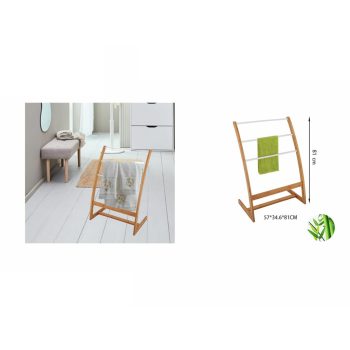 TÖRÖLKÖZŐTARTÓ BAMBUSZ 57CMX34,6CMX81CM