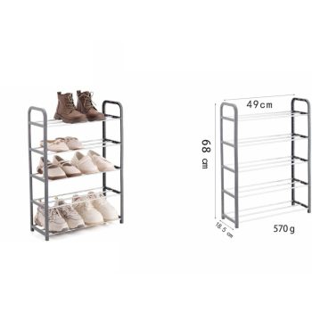 CIPŐTARTÓ ÖTSZINTES 18,5CMX49CMX68CM