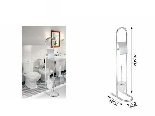 WC-PAPÍRTARTÓ ÉS WC-KEFETARTÓ 30CMX16CMX78,5CM