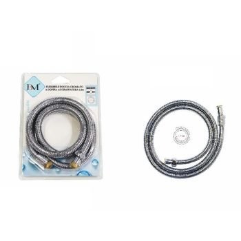 ZUHANYTÖMLŐ FÉM 14,2MM 1,5M