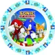 TÁNYÉR LAPOS MŰA. 22CM SONIC