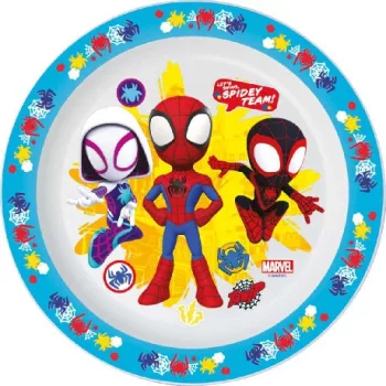 TÁNYÉR LAPOS MŰA. 22CM SPIDERMAN