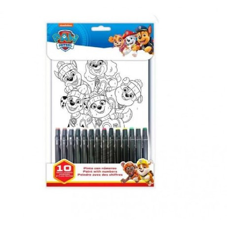 FESTŐKÉSZLET 12DB-OS PAW PATROL