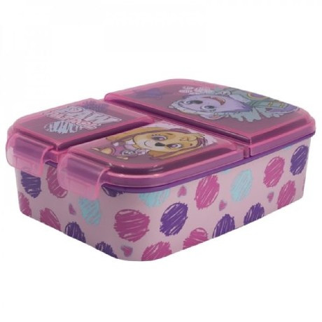 UZSONNÁS DOBOZ MŰA. 19,5X16,5X6,7CM PAW PATROL LÁNY