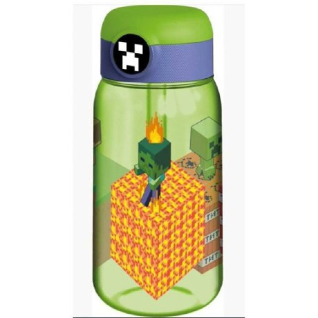 KULACS MŰA. CSATOS-SZÍVÓSZÁLAS 510ML MINECRAFT