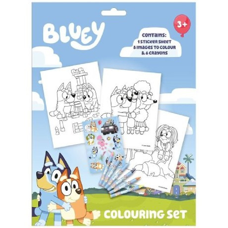 SZÍNEZŐ CSOMAG BLUEY