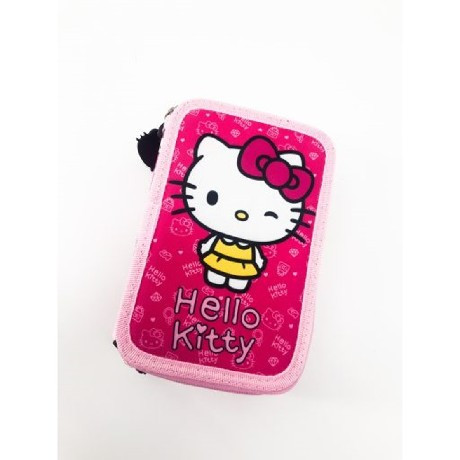 TOLLTARTÓ 3 SZINTES TÖLTÖTT HELLO KITTYS