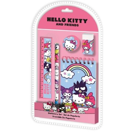 ÍRÓSZER SZETT 5DB-OS HELLO KITTYS
