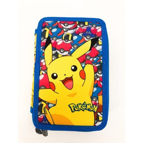 TOLLTARTÓ 3 SZINTES TÖLTÖTT POKÉMONOS