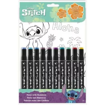 SZÍNEZŐ FILCTOLLAL LILO ÉS STITCHES
