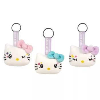KULCSTARTÓ PLÜSS FIGURÁVAL 7CM HELLO KITTYS