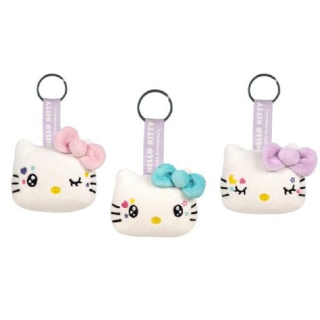 KULCSTARTÓ PLÜSS FIGURÁVAL 7CM HELLO KITTYS