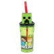 POHÁR SZÍVÓSZÁLAS 3D 360ML MINECRAFT