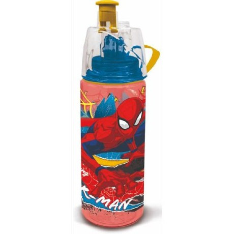 KULACS MŰA. PERMETEZŐ FUNKCIÓVAL 575ML SPIDERMAN