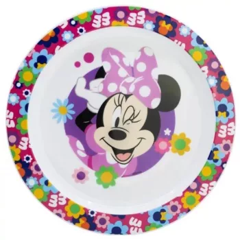 TÁNYÉR LAPOS MŰA. 22CM MINNIE