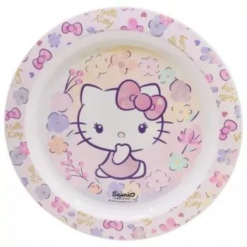 TÁNYÉR LAPOS MŰA. 22CM HELLO KITTY
