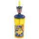 KULACS MŰA. 360ML SZÍVÓSZÁLAS 3D PAW PATROL