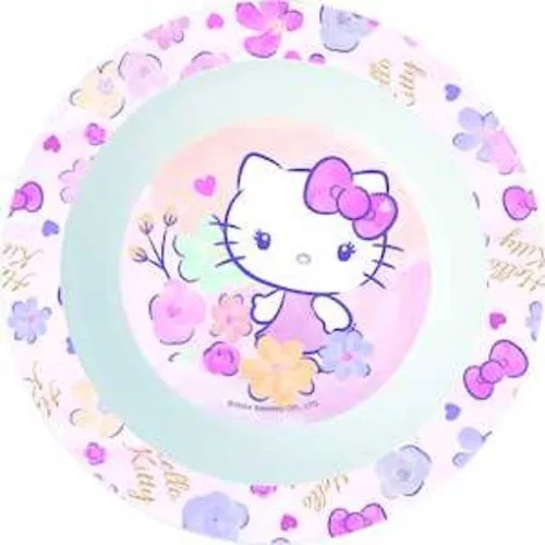 MÉLYTÁNYÉR MIKRÓZHATÓ MŰA. 22CM HELLO KITTY