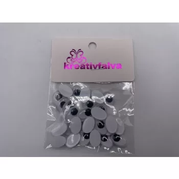 MOZGÓ SZEMEK OVÁL 1,5X1CM 5G (+-5%)