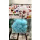 POMPOM V.KÉK 48DB-OS VEGYES MÉRETEK (1CM:20DB, 2CM:20DB, 3CM:6DB, 4CM:2DB)