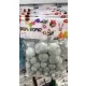 POMPOM SZÜRKE 48DB-OS VEGYES MÉRETEK (1CM:20DB, 2CM:20DB, 3CM:6DB, 4CM:2DB)