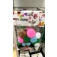 POMPOM SZÍNES 48DB-OS VEGYES MÉRETEK (1CM:20DB, 2CM:20DB, 3CM:6DB, 4CM:2DB)