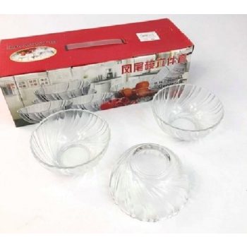 TÁLKA ÜVEG 6DB-OS 12X5,5CM