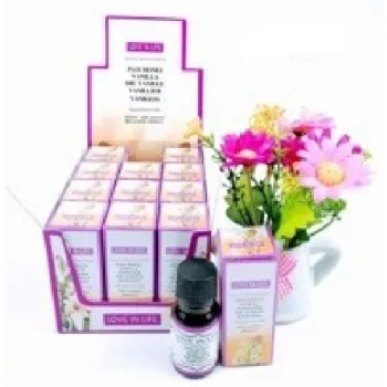 AROMATERÁPIÁS VANÍLIA ILLÓOLAJ DISPLAY:12DB