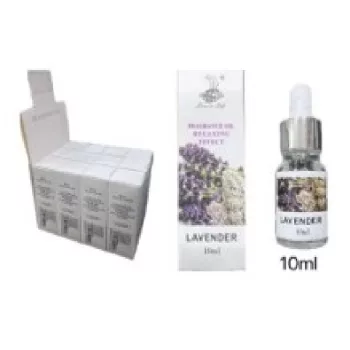   AROMATERÁPIÁS ILLÓOLAJ CSEPEGTETŐ LEVENDULÁVAL 10ML DISPLAY:12DB