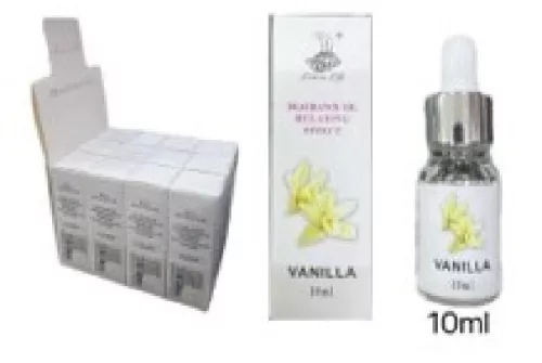 AROMATERÁPIÁS ILLÓOLAJ CSEPEGTETŐ VANÍLIÁVAL 10ML DISPLAY:12DB
