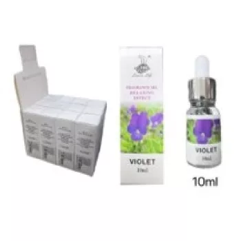   AROMATERÁPIÁS ILLÓOLAJ CSEPEGTETŐ VIOLA 10ML DISPLAY:12DB