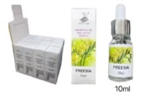 AROMATERÁPIÁS ILLÓOLAJ CSEPEGTETŐ FRÉZIÁVAL 10ML DISPLAY:12DB