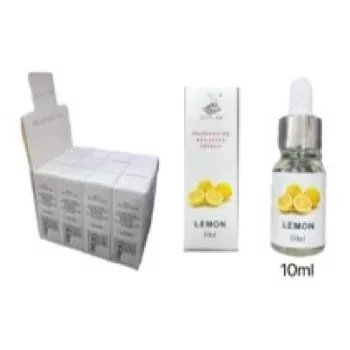   AROMATERÁPIÁS ILLÓOLAJ CSEPPENTŐ CITROMMAL 10ML DISPLAY:12DB