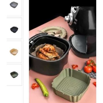 SZILIKON SÜTŐFORMA AIR FRYERBE TÖBBFÉLE 16X6CM