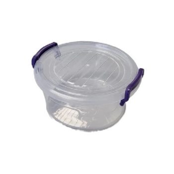 TÁROLÓ DOBOZ KEREK MŰA. 14,6X6,7CM 0,6L