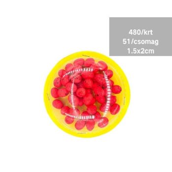 HÚSVÉTI PIROS SZÍNŰ TOJÁSOK 1,5X2CM 51DB/CSOM