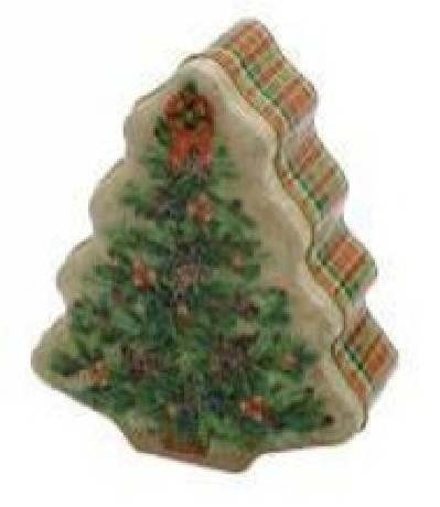 KARÁCSONYI FÉM DOBOZ 18X15X6,5CM