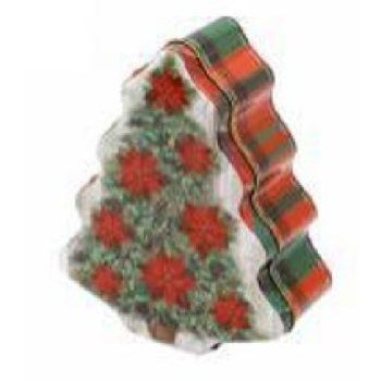 KARÁCSONYI FÉM DOBOZ 18X15X6,5CM