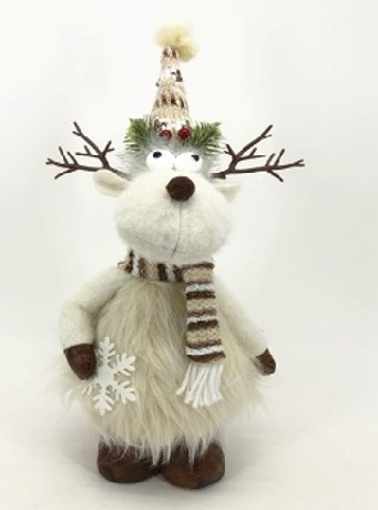 PLÜSS RÉNSZARVAS 49X18X13CM