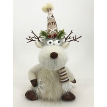 PLÜSS RÉNSZARVAS 40X18X13CM