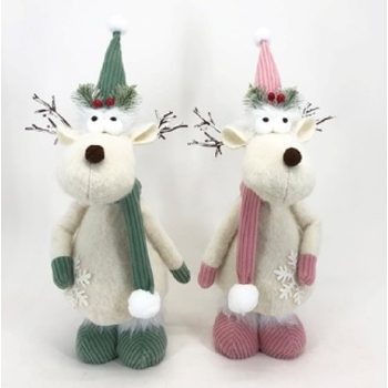 PLÜSS RÉNSZARVAS 49X18X13CM