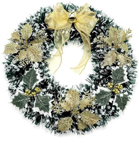 KARÁCSONYI KOSZORÚ 37CM