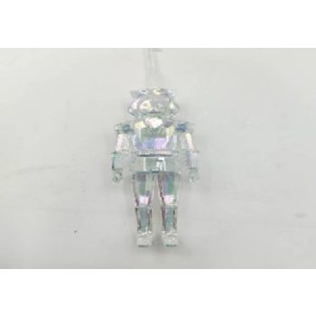 KARÁCSONYFADÍSZ FIGURA 13X6CM PVC