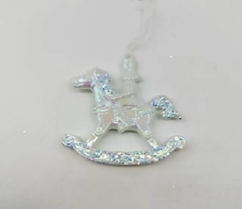 KARÁCSONYFADÍSZ HINTALÓ 9,5X8,5CM PVC