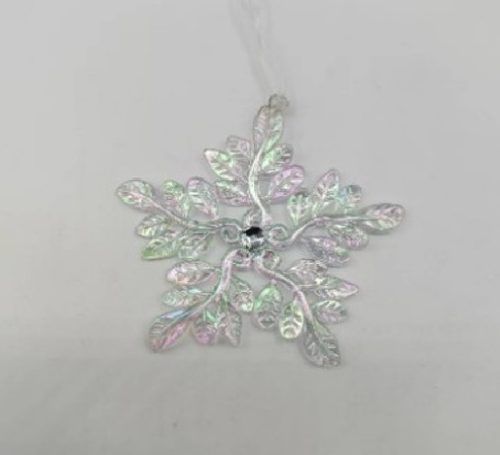 KARÁCSONYFADÍSZ 11CM PVC