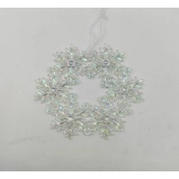 KARÁCSONYFADÍSZ 11,5CM PVC