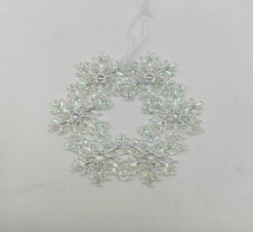 KARÁCSONYFADÍSZ 11,5CM PVC