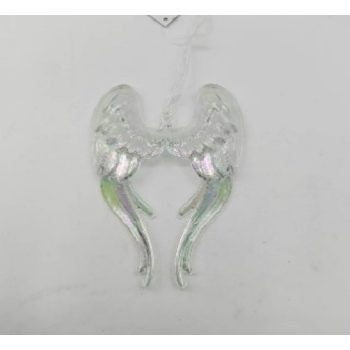 KARÁCSONYFADÍSZ ANGYALSZÁRNY 17X10CM PVC